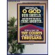 LOOK UPON THE FACE OF THINE ANOINTED O GOD  Contemporary Christian Wall Art  GWPOSTER12242  