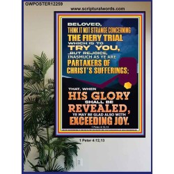 THE FIERY TRIAL WHICH IS TO TRY YOU  Christian Paintings  GWPOSTER12259  "24X36"