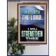 I WILL STRENGTHEN THEE THUS SAITH THE LORD  Christian Quotes Poster  GWPOSTER12266  