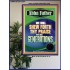 ABBA FATHER WE WILL SHEW FORTH THY PRAISE TO ALL GENERATIONS  Sciptural Décor  GWPOSTER12281  "24X36"