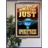 THE WAY OF THE JUST IS UPRIGHTNESS  Scriptural Décor  GWPOSTER12288  "24X36"