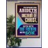 ABIDETH IN THE DOCTRINE OF CHRIST  Custom Christian Artwork Poster  GWPOSTER12330  "24X36"