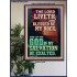 BLESSED BE MY ROCK GOD OF MY SALVATION  Bible Verse for Home Poster  GWPOSTER12353  "24X36"