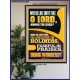 WHO IS LIKE UNTO THEE O LORD DOING WONDERS  Ultimate Inspirational Wall Art Poster  GWPOSTER12585  