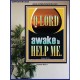 O LORD AWAKE TO HELP ME  Unique Power Bible Poster  GWPOSTER12645  