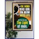 THE WORD WAS GOD IN HIM WAS LIFE  Righteous Living Christian Poster  GWPOSTER12938  