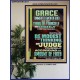 GRACE UNMERITED FAVOR OF GOD BE MODEST IN YOUR THINKING AND JUDGE YOURSELF  Christian Poster Wall Art  GWPOSTER13011  