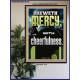 SHEWETH MERCY WITH CHEERFULNESS  Bible Verses Poster  GWPOSTER13012  