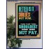 BETTER IS IT THAT THOU SHOULDEST NOT VOW BUT VOW AND NOT PAY  Encouraging Bible Verse Poster  GWPOSTER13023  "24X36"