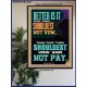 BETTER IS IT THAT THOU SHOULDEST NOT VOW BUT VOW AND NOT PAY  Encouraging Bible Verse Poster  GWPOSTER13023  