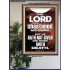 THE LORD HAS NOT GIVEN ME OVER UNTO DEATH  Contemporary Christian Wall Art  GWPOSTER13045  "24X36"