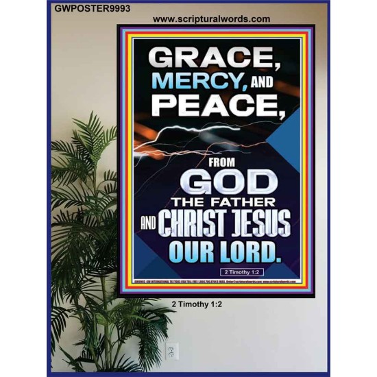 GRACE MERCY AND PEACE FROM GOD  Ultimate Power Poster  GWPOSTER9993  