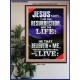 I AM THE RESURRECTION AND THE LIFE  Eternal Power Poster  GWPOSTER9995  