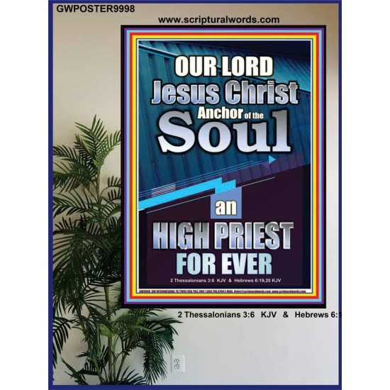 ACHOR OF THE SOUL JESUS CHRIST  Sanctuary Wall Poster  GWPOSTER9998  