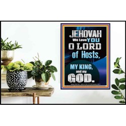JEHOVAH WE LOVE YOU  Unique Power Bible Poster  GWPOSTER10010  "24X36"
