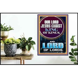 JESUS CHRIST - KING OF KINGS LORD OF LORDS   Bathroom Wall Art  GWPOSTER10047  "24X36"