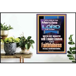SING OF THE MERCY OF THE LORD  Décor Art Work  GWPOSTER10071  "24X36"
