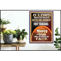 JUSTICE AND JUDGEMENT THE HABITATION OF YOUR THRONE O LORD  New Wall Décor  GWPOSTER10079  "24X36"