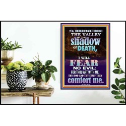 THY ROD AND STAFF COMFORT ME  Scripture Art Prints Poster  GWPOSTER10503  "24X36"