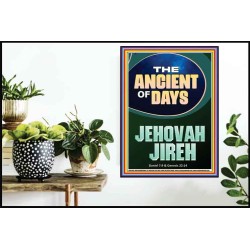 THE ANCIENT OF DAYS JEHOVAH JIREH  Unique Scriptural Picture  GWPOSTER11909  "24X36"