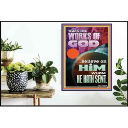WORK THE WORKS OF GOD  Eternal Power Poster  GWPOSTER11949  "24X36"