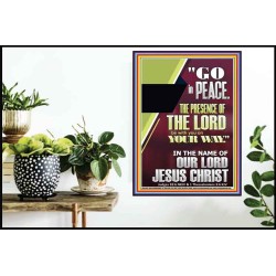 GO IN PEACE THE PRESENCE OF THE LORD BE WITH YOU  Ultimate Power Poster  GWPOSTER11965  "24X36"