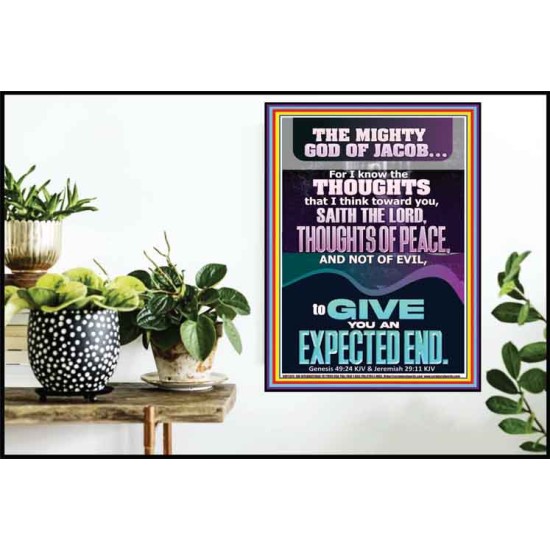 THOUGHTS OF PEACE AND NOT OF EVIL  Scriptural Décor  GWPOSTER11974  