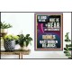 MAKE ME TO HEAR JOY AND GLADNESS  Scripture Poster Signs  GWPOSTER11988  