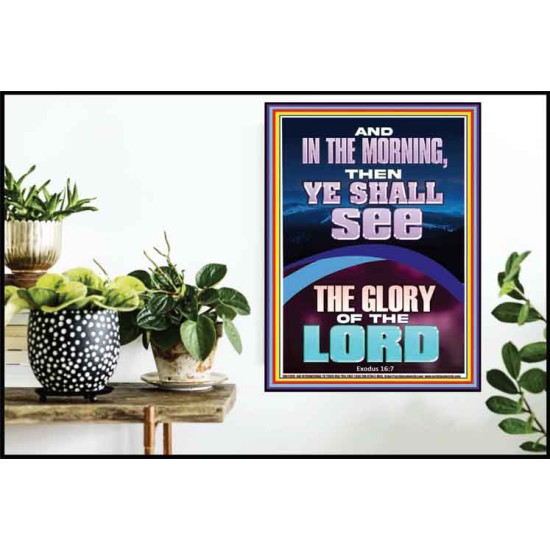 YOU SHALL SEE THE GLORY OF THE LORD  Bible Verse Poster  GWPOSTER11999  