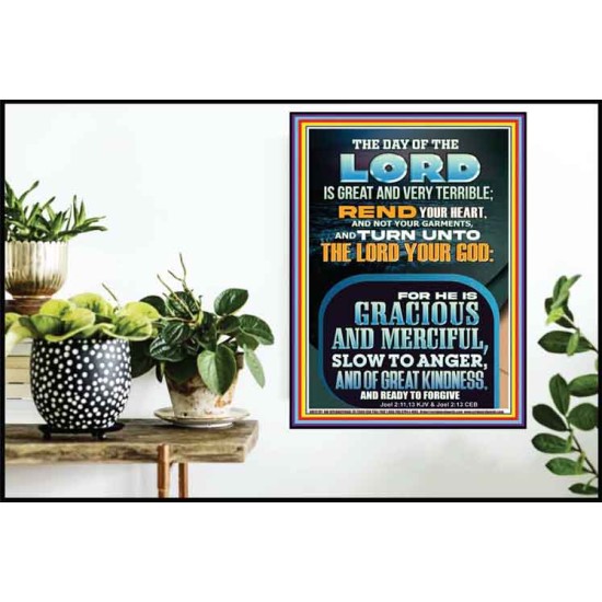 REND YOUR HEART AND NOT YOUR GARMENTS  Biblical Paintings Poster  GWPOSTER12197  