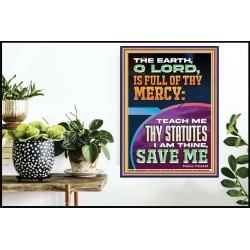 I AM THINE SAVE ME O LORD  Scripture Art Prints  GWPOSTER12206  "24X36"