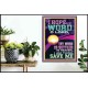I HOPE IN THY WORD O LORD  Scriptural Portrait Poster  GWPOSTER12207  