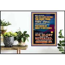 THE FIERY TRIAL WHICH IS TO TRY YOU  Christian Paintings  GWPOSTER12259  "24X36"