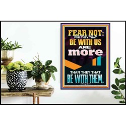 THEY THAT BE WITH US ARE MORE THAN THEM  Modern Wall Art  GWPOSTER12301  