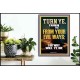 TURN YE FROM YOUR EVIL WAYS  Scripture Wall Art  GWPOSTER13000  