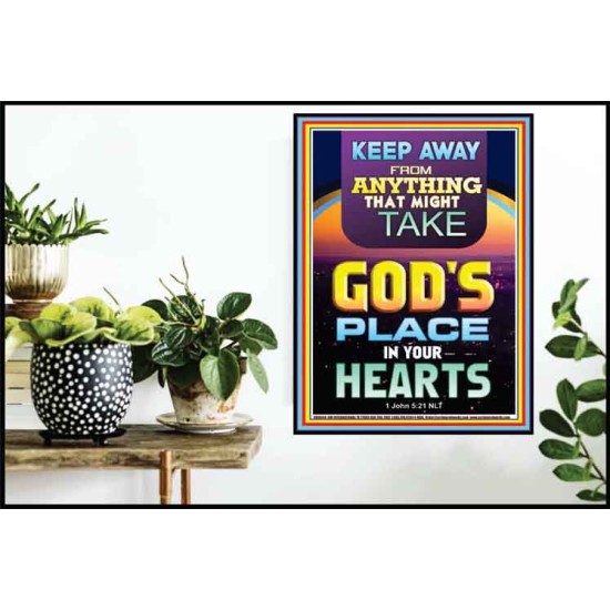 KEEP YOURSELVES FROM IDOLS  Sanctuary Wall Poster  GWPOSTER9394  
