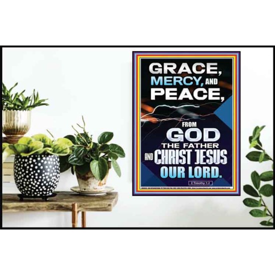 GRACE MERCY AND PEACE FROM GOD  Ultimate Power Poster  GWPOSTER9993  