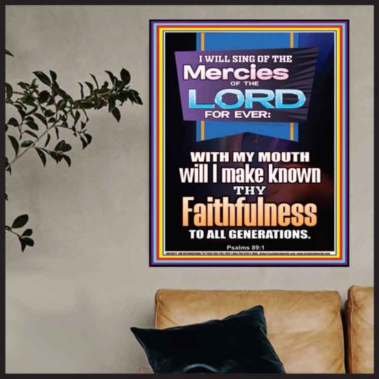 SING OF THE MERCY OF THE LORD  Décor Art Work  GWPOSTER10071  