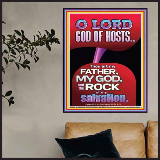 JEHOVAH THOU ART MY FATHER MY GOD  Scriptures Wall Art  GWPOSTER10082  