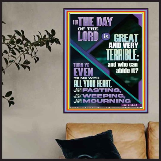 THE GREAT DAY OF THE LORD  Sciptural Décor  GWPOSTER11772  