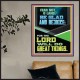 THE LORD WILL DO GREAT THINGS  Christian Paintings  GWPOSTER11774  
