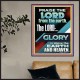 THE LORD GLORY IS ABOVE EARTH AND HEAVEN  Encouraging Bible Verses Poster  GWPOSTER11776  