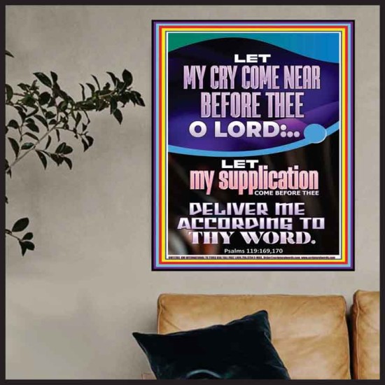 ABBA FATHER CONSIDER MY CRY AND SHEW ME YOUR TENDER MERCIES  Christian Quote Poster  GWPOSTER11783  