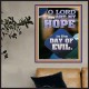 THOU ART MY HOPE IN THE DAY OF EVIL O LORD  Scriptural Décor  GWPOSTER11803  