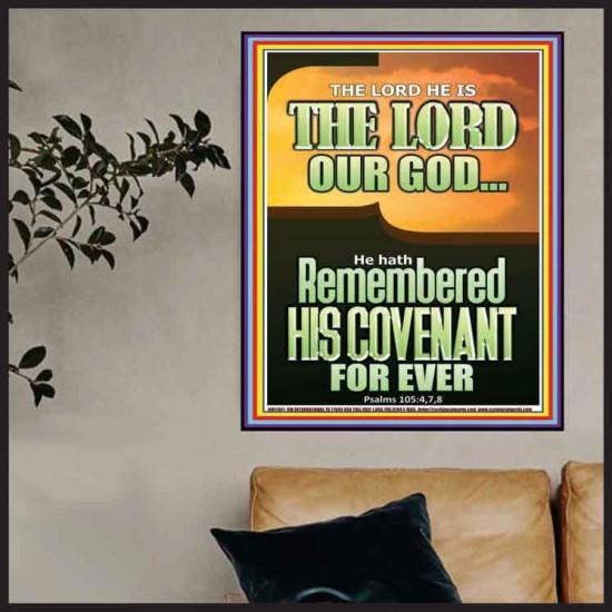 COVENANT OF THE LORD STAND FOR EVER  Wall & Art Décor  GWPOSTER11811  