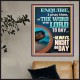 STUDY THE WORD OF THE LORD DAY AND NIGHT  Large Wall Accents & Wall Poster  GWPOSTER11817  