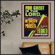 THE LORD IS GREATLY TO BE PRAISED  Custom Inspiration Scriptural Art Poster  GWPOSTER11847  