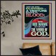 CLOTHED WITH A VESTURE DIPED IN BLOOD AND HIS NAME IS CALLED THE WORD OF GOD  Inspirational Bible Verse Poster  GWPOSTER11867  