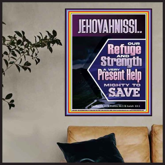 JEHOVAH NISSI A VERY PRESENT HELP  Eternal Power Picture  GWPOSTER11886  