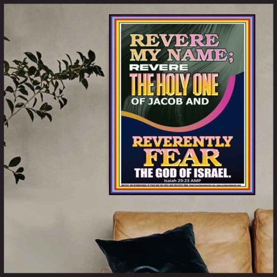 REVERE MY NAME THE HOLY ONE OF JACOB  Ultimate Power Picture  GWPOSTER11911  